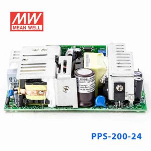 PPS-200-24  200W  24V 8.3A  单路输出带PFC功能无外壳PCB板明纬开关电源