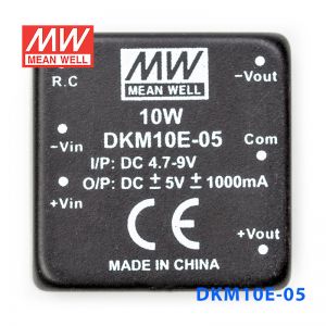 DKM10E-05 10W 4.7~9V 转 ±5V 1A 非稳压双路输出DC-DC模块电源