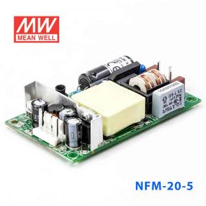 NFM-20-5  20W  5V 4.4A  微漏电PCB板单路输出板上插装型医用明纬开关电源