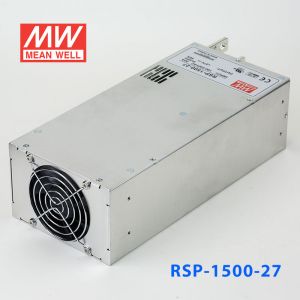 RSP-1500-27 1500W 27V56A 单路输出带功率因素校正可并联明纬开关电源