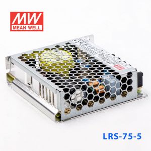 LRS-75-5 70W 5V14A单路输出超薄型低空载损耗明纬开关电源