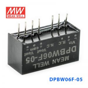 DPBW06F-05 6W 9~36V 转 ±5V 0.6A 稳压双路输出DC-DC模块电源