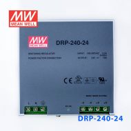 DRP-240-24 240W 24V10A 单路输出DIN导轨安装带PFC功能明纬开关电源