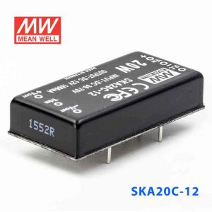 SKA20C-12  20W  36~72V  输入 12V  1.67A 稳压单路输出明纬DC-DC转换模块电源