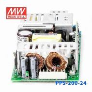 PPS-200-24  200W  24V 8.3A  单路输出带PFC功能无外壳PCB板明纬开关电源