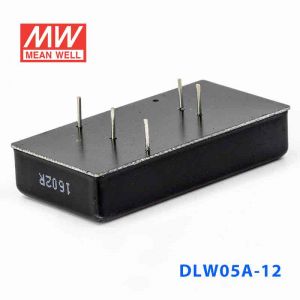 DLW05A-12  5W  9~18V 输入 ±12V  稳压双路输出明纬DC-DC转换模块电源