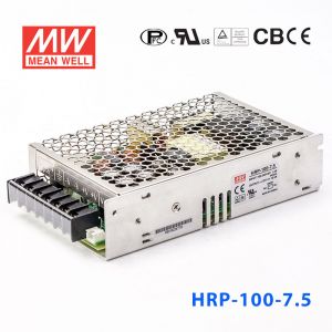 HRP-100-7.5 100W 7.5V13.5A 单路输出高性能内置有外壳明纬开关电源