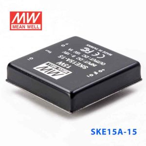 SKE15A-15  15W  9~18V  输入  15V  单路输出明纬DC-DC转换模块电源