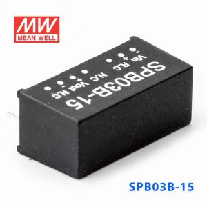 SPB03B-15  3W  18~36V  输入 15V  稳压单路输出明纬DC-DC转换模块电源