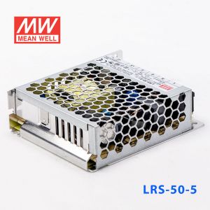 LRS-50-5 50W 5V 10A单路输出超薄型低空载损耗明纬开关电源