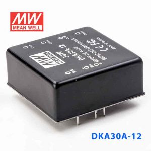 DKA30A-12  30W  9~18V  输入  ±12V  双路输出明纬DC-DC转换模块电源