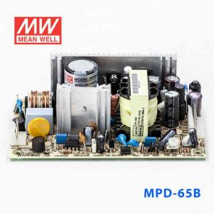 MPD-65B  65W +5V 6A +24V 2.6A  双路输出微漏电医用无外壳明纬开关电源