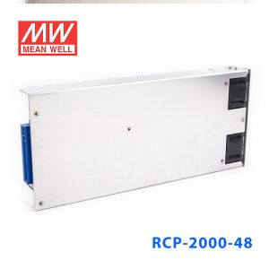 RCP-2000-48  2000W  48V 输出带PFC功能明纬1U机架电源模组 