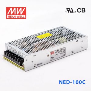 NED-100C  100W 12V 8A +5V 3A  双路输出明纬开关电源(NE系列)