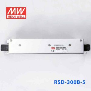 RSD-300B-5 300W  14.4-33.6V 输入 5V 42A  铁路用外壳型单路输出DC-DC转换明纬开关电源