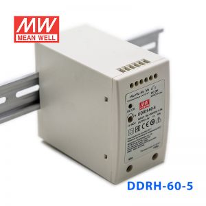 DDRH-60-5明纬50W 150~1500V输入5V10A输出宽输入导轨DC-DC转换器