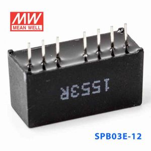 SPB03E-12  3W  4.5~9V  输入 12V  稳压单路输出明纬DC-DC转换模块电源