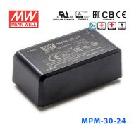 MPM-30-48台湾明纬30.2W 80~264V输入48V0.63A输入医疗基板型电源
