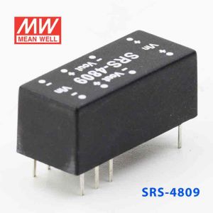 SRS-4809  0.5W  48V-9V  稳压单组输出明纬DC-DC转换模块电源