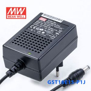 GST18E15-P1J 18W 15V1.2A高效能低空载损耗绿色节能欧规适配器