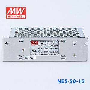 NES-50-15 50W 15V3.4A 单路输出CCC认证明纬开关电源(NE系列)