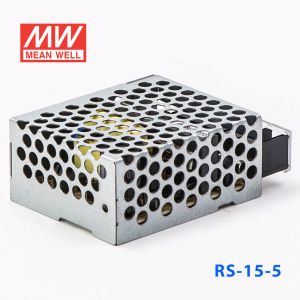 RS-15-5 15W 5V3A 单路输出明纬开关电源(G3系列-高性能内置有外壳) 