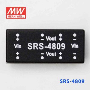 SRS-4809  0.5W  48V-9V  稳压单组输出明纬DC-DC转换模块电源