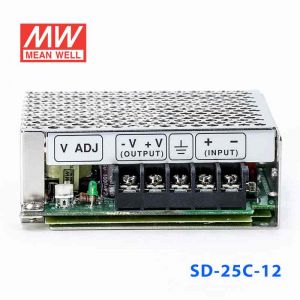 SD-25C-12  25W  36~72V 输入 12V 2.1A  输出有外壳明纬DC-DC转换电源