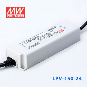 LPV-150-24   150W    24V   6.3A明纬牌恒压输出IP67防水塑壳LED照明电源