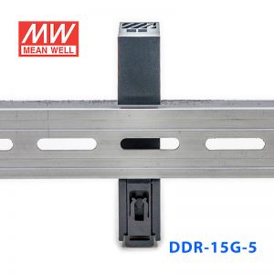 DDR-15G-5台湾明纬15W 9~36V输入 5V3A输出导轨型DC-DC电源