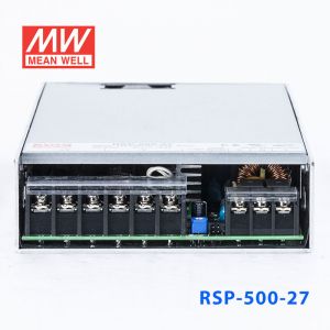 RSP-500-27 500W 27V18.6A 单路输出带功率因素校正超薄型明纬开关电源