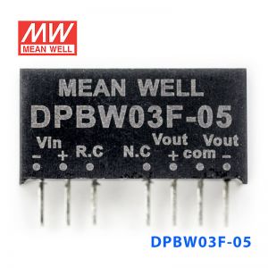 DPBW03F-05 3W 9~36V 转 ±5V 0.6A 稳压双路输出DC-DC模块电源