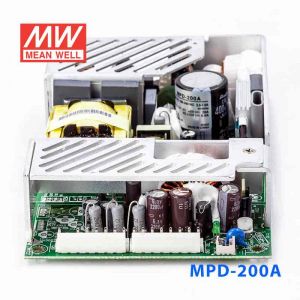 MPD-200A  200W +5V 24A +12V 9.6A  双路输出微漏电带PFC医用无外壳明纬开关电源