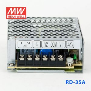 RD-35A台湾明纬5V12V双路开关电源32W直流稳压5V4A+12V1A双组