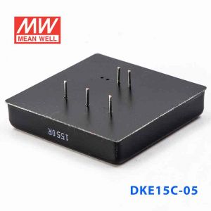 DKE15C-05  15W  36~72V  输入  ±5V  双路输出明纬DC-DC转换模块电源