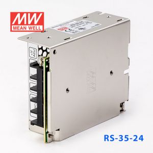 RS-35-24 35W 24V1.4A 单路输出明纬开关电源(G3系列-高性能内置有外壳)