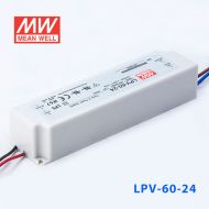 LPV-60-24   60W   24V   2.5A明纬牌恒压输出IP67防水塑壳LED照明电源