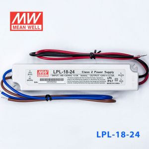 LPL-18-24   18W   110V输入  24V   7.5A明纬牌恒压输出IP67防水塑壳LED电源