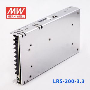 LRS-200-3.3 132W 3.3V40A输出（输入电压开关选择型)明纬超薄高性能开关电源