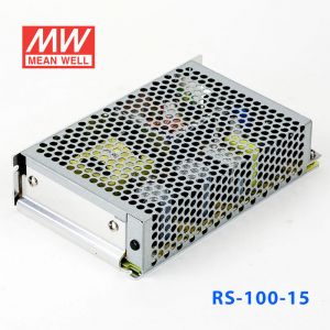 RS-100-15 100W 15V7A 单路输出明纬电源(G3系列-高性能内置有外壳)