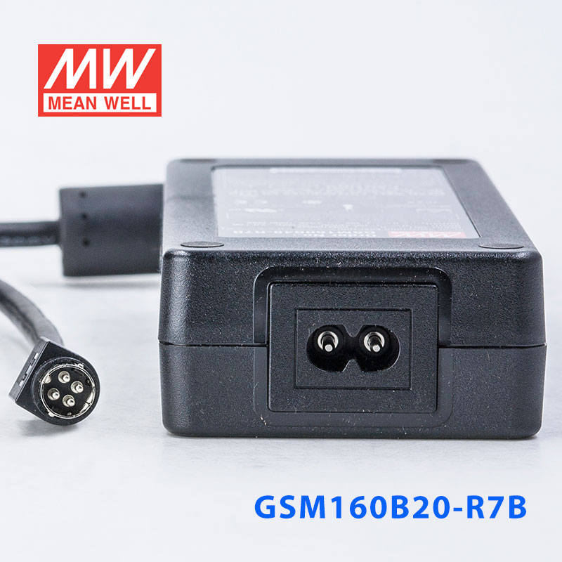 GSM160B20-R7B 160W 20V8.0A输出明纬高能效医疗型外置桌面型电源适配器