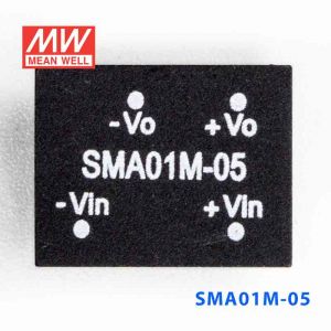 SMA01M-05  1W  12V-5V  非稳压单路输出明纬DC-DC转换模块电源