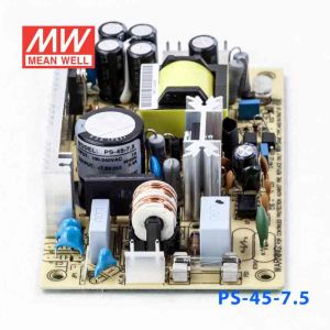 PS-45-7.5  45W  7.5V 5.4A  单路输出无外壳PCB板明纬开关电源