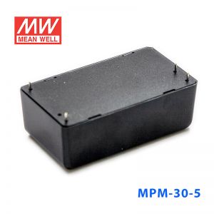 MPM-30-5台湾明纬30W 80~264V输入 5V6A输出绿色医疗基板型电源