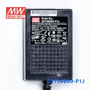 GST36B09-P1J   28W 9V3.11A高效能低空载损耗绿色节能桌上型适配器