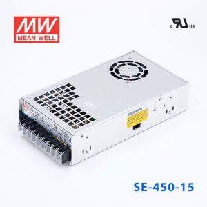 SE-450-15 450W 15V30A 单路输出明纬电源(SE系列-内置有外壳)