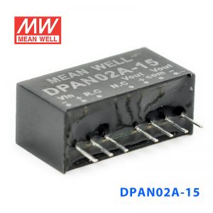 DPAN02A-15 2W 9~18V 转±15V 67mA 非稳压双路输出DC-DC模块电源