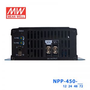 NPP-450-48明纬57.6V6.8A输出456.96W超宽输出充电器&电源供应器二合一