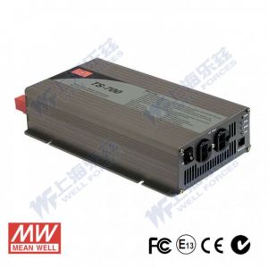 TS-700-112A  700W  12VDC-110VAC 纯正弦波输出明纬车载逆变电源