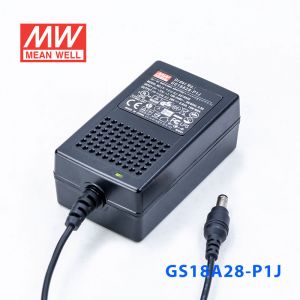 GS18A28-P1J 18W 28V0.64A 输出绿色能源明纬电源适配器(三线插口)